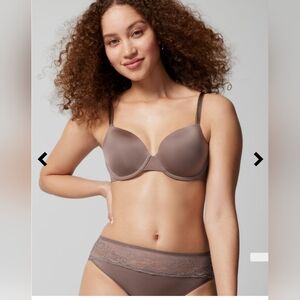 Soma Vanishing 360 Bra, Mochaccino, Size 40C